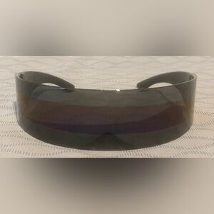 Black Visor Sunglasses